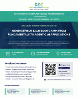 Generative AI & LLM Bootcamp:From fundmentals to Agentic AI application 2026 Training Program Poster